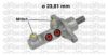CIFAM 202-705 Brake Master Cylinder